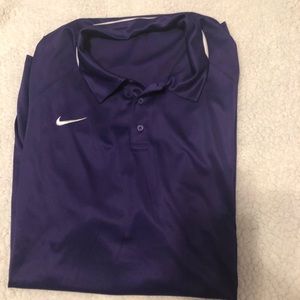 Nike golf shirt.